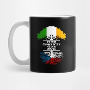 Irish Grown With Czech Roots - Gift for Czech With Roots From Czech Republic Mug